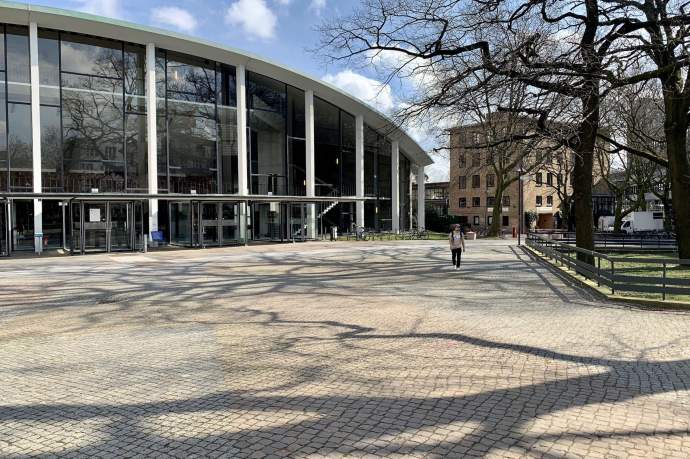 Besichtigung Audimax Universit&auml;t Hamburg
