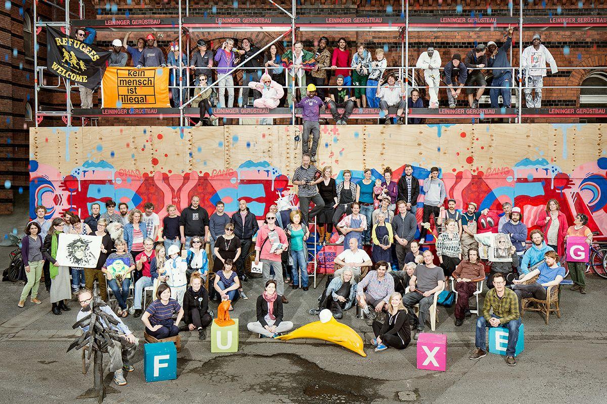 Gruppenfoto der Genossenschaft fux eG, Foto: fux eG