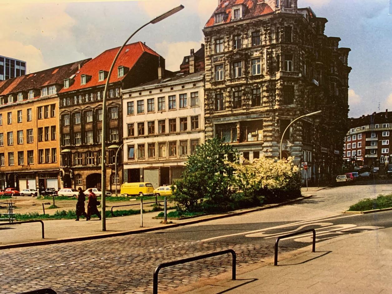 Die Fleetinsel in den 1980er Jahren, Foto: Kristina Sassenscheidt