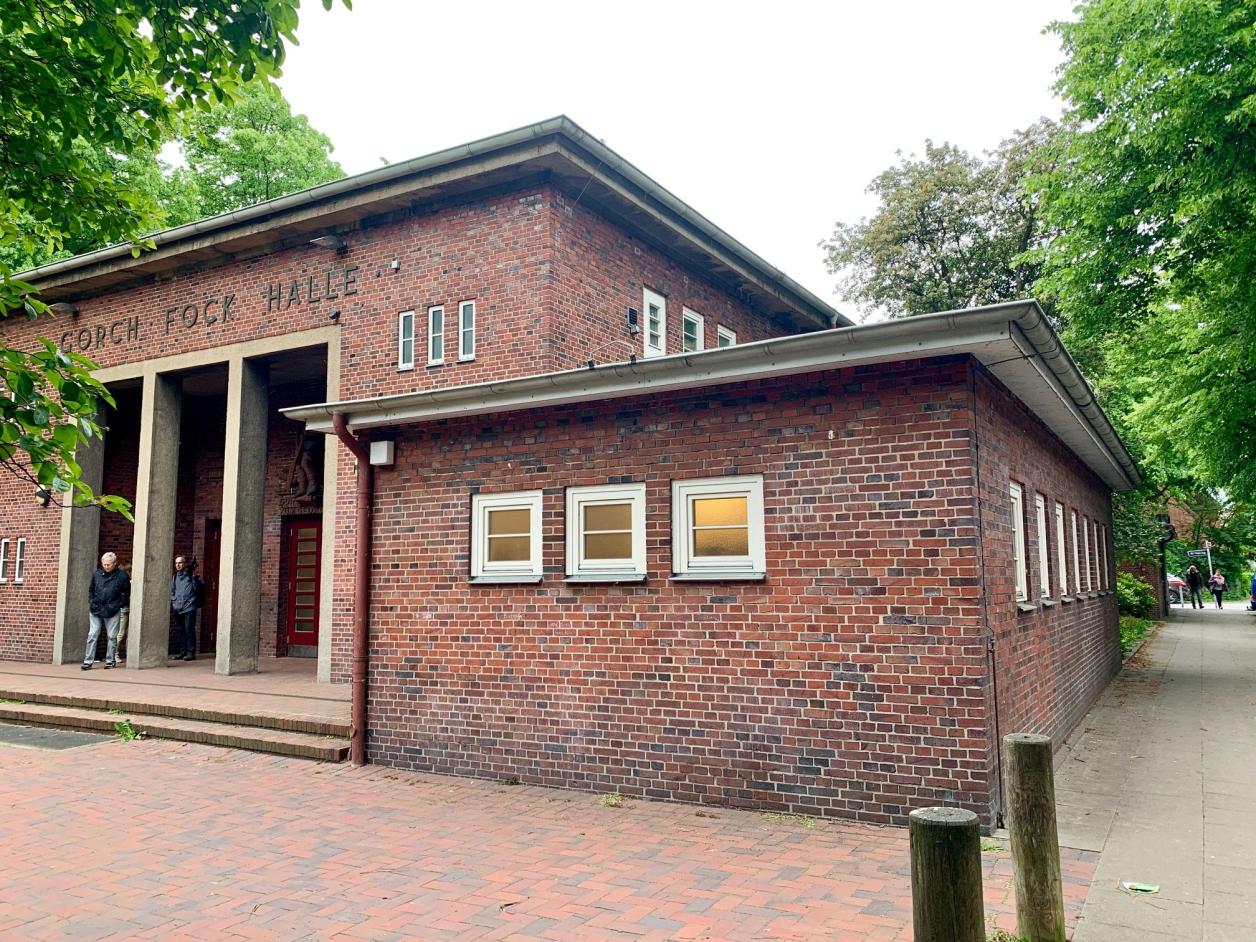 Besichtigung Gorch-Fock-Halle Finkenwerder