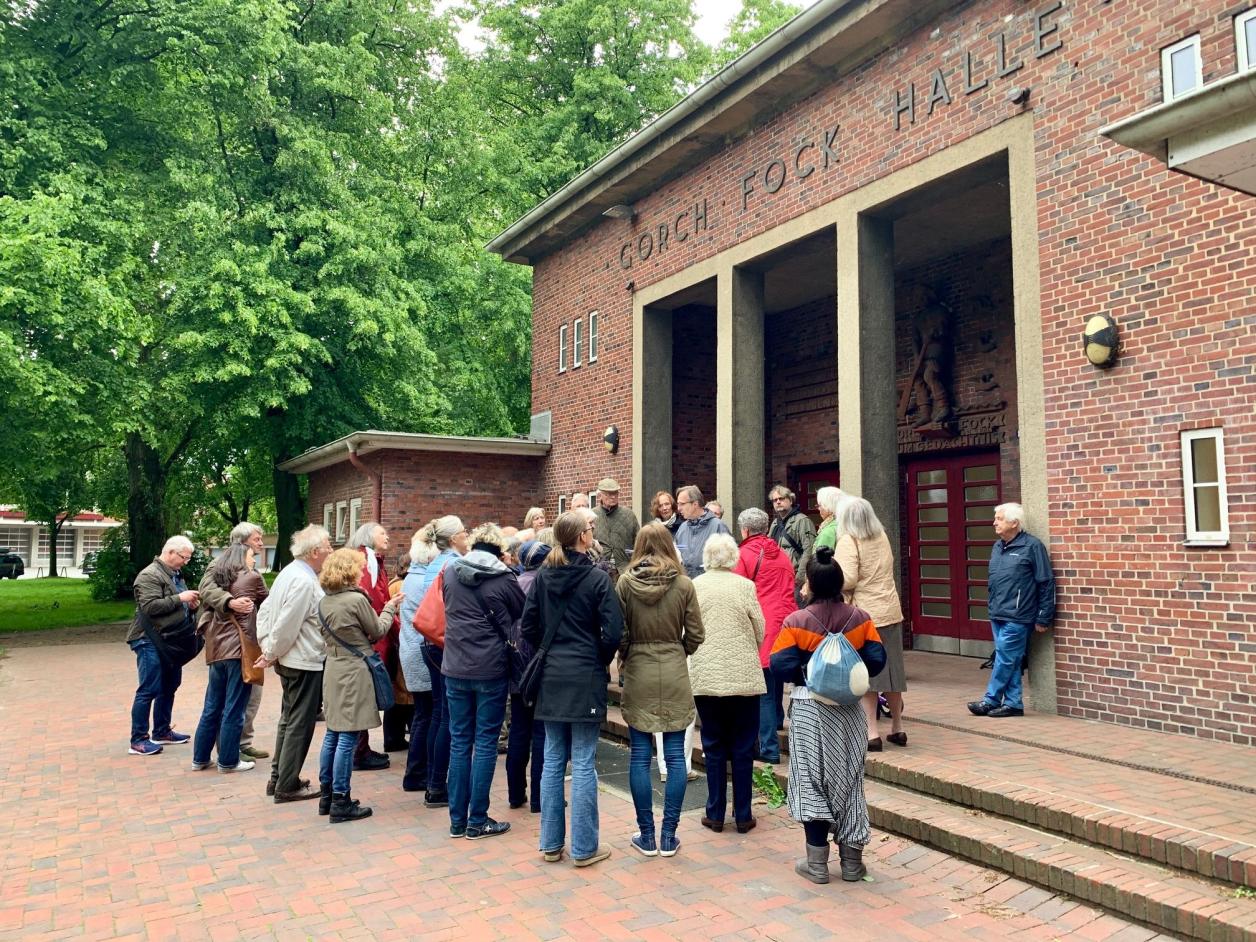 Besichtigung Gorch-Fock-Halle Finkenwerder