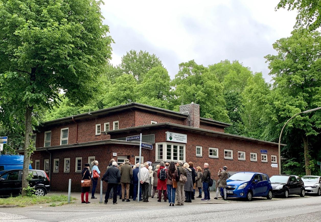 Besichtigung Gorch-Fock-Halle Finkenwerder