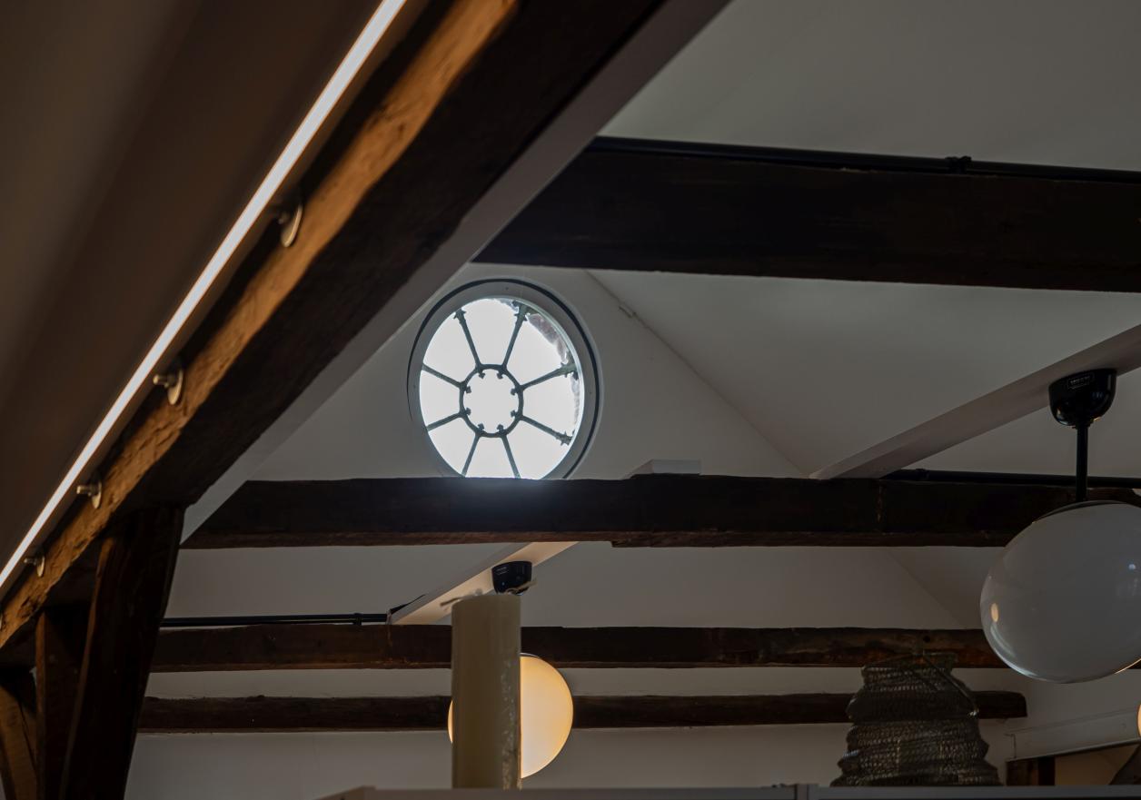 Dachgeschoss des Försterhauses, Foto: Heinz Brossolat