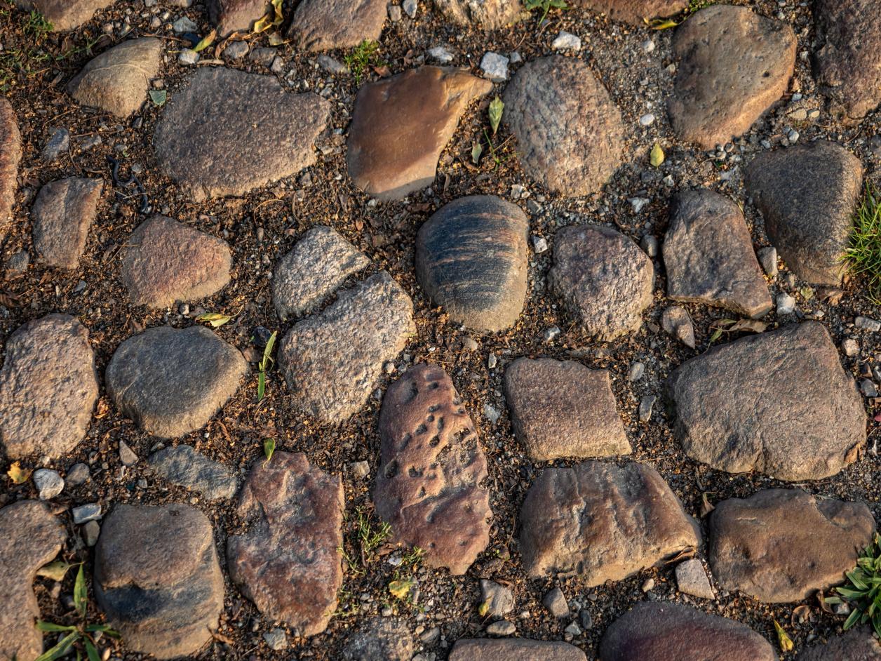 Das letzte Kopfsteinpflaster Bramfelds, Foto: Heinz Brossolat