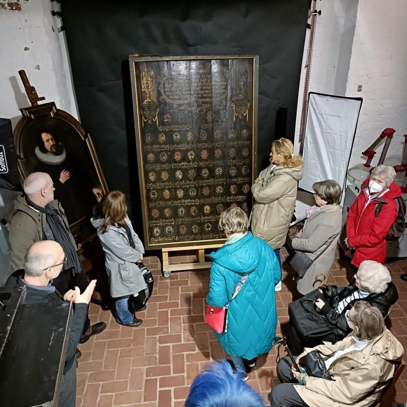 Besichtigung Restaurierungswerkstatt und Herrensaal St. Jacobi