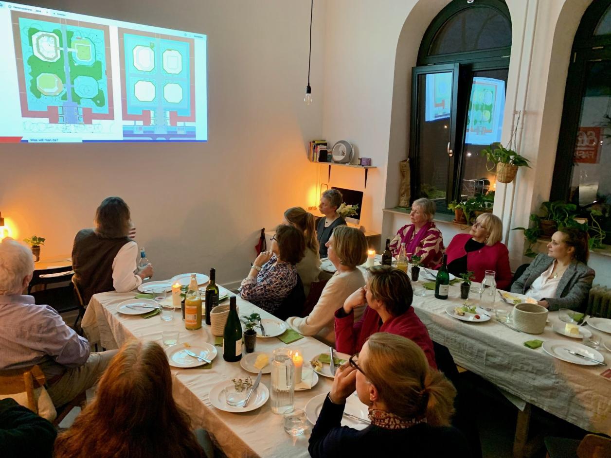 Vortrag von Dr. Joachim Schnitter beim Denkmal-Dinner, Foto: Kristina Sassenscheidt