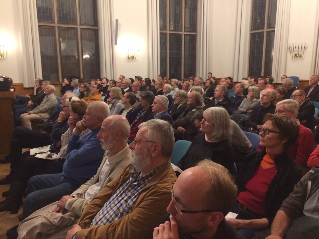 Das Publikum im Reimarus-Saal, Foto: Kristina Sassenscheidt