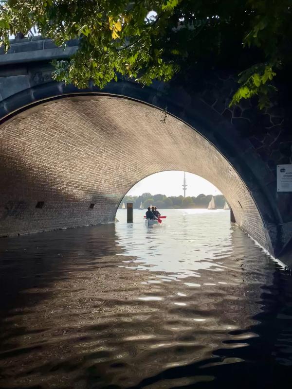 Alsterbr&uuml;cke, Foto: Florian &Ouml;lschl&auml;ger