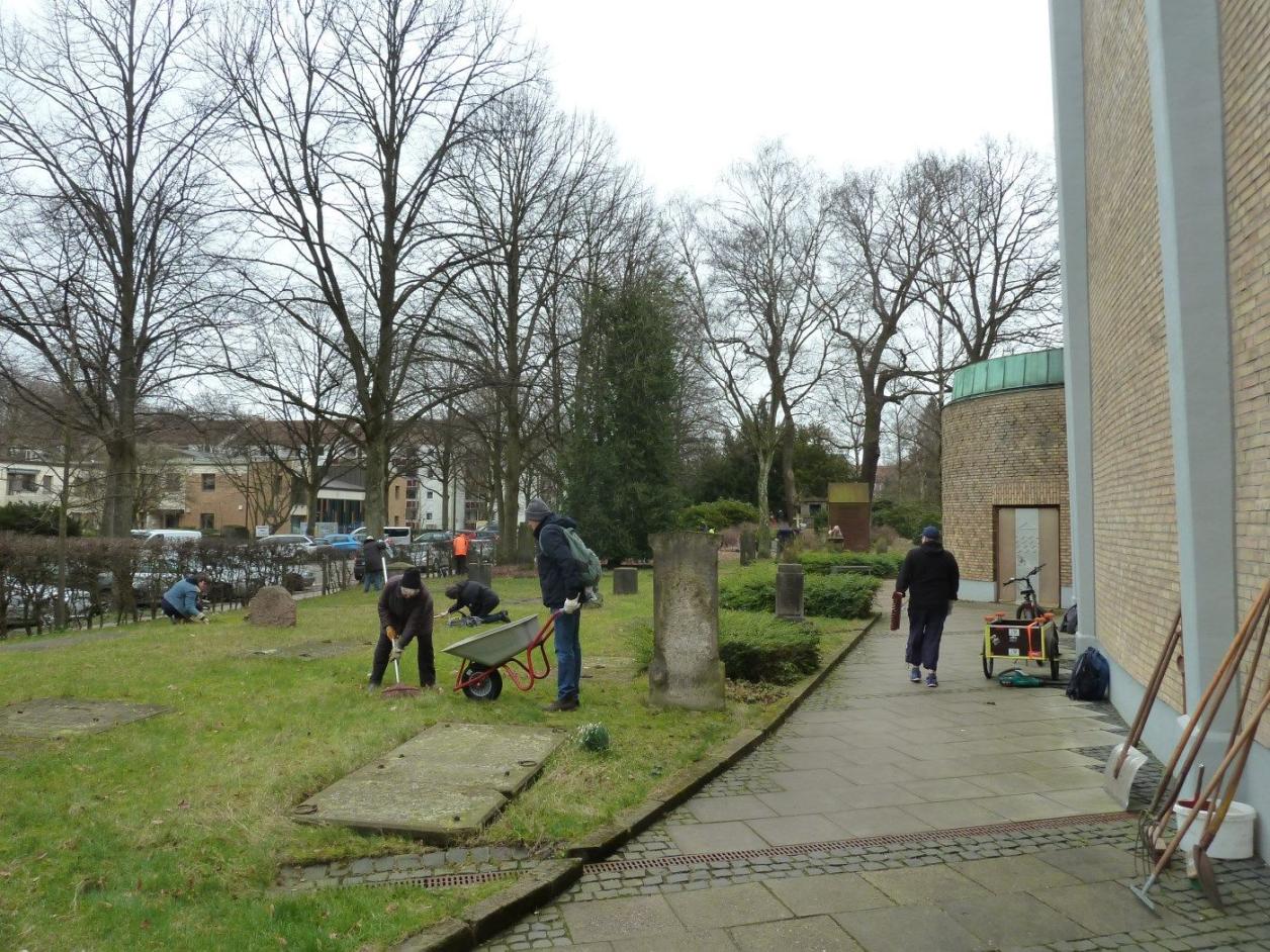 Garteneinsatz Alter Hammer Friedhof