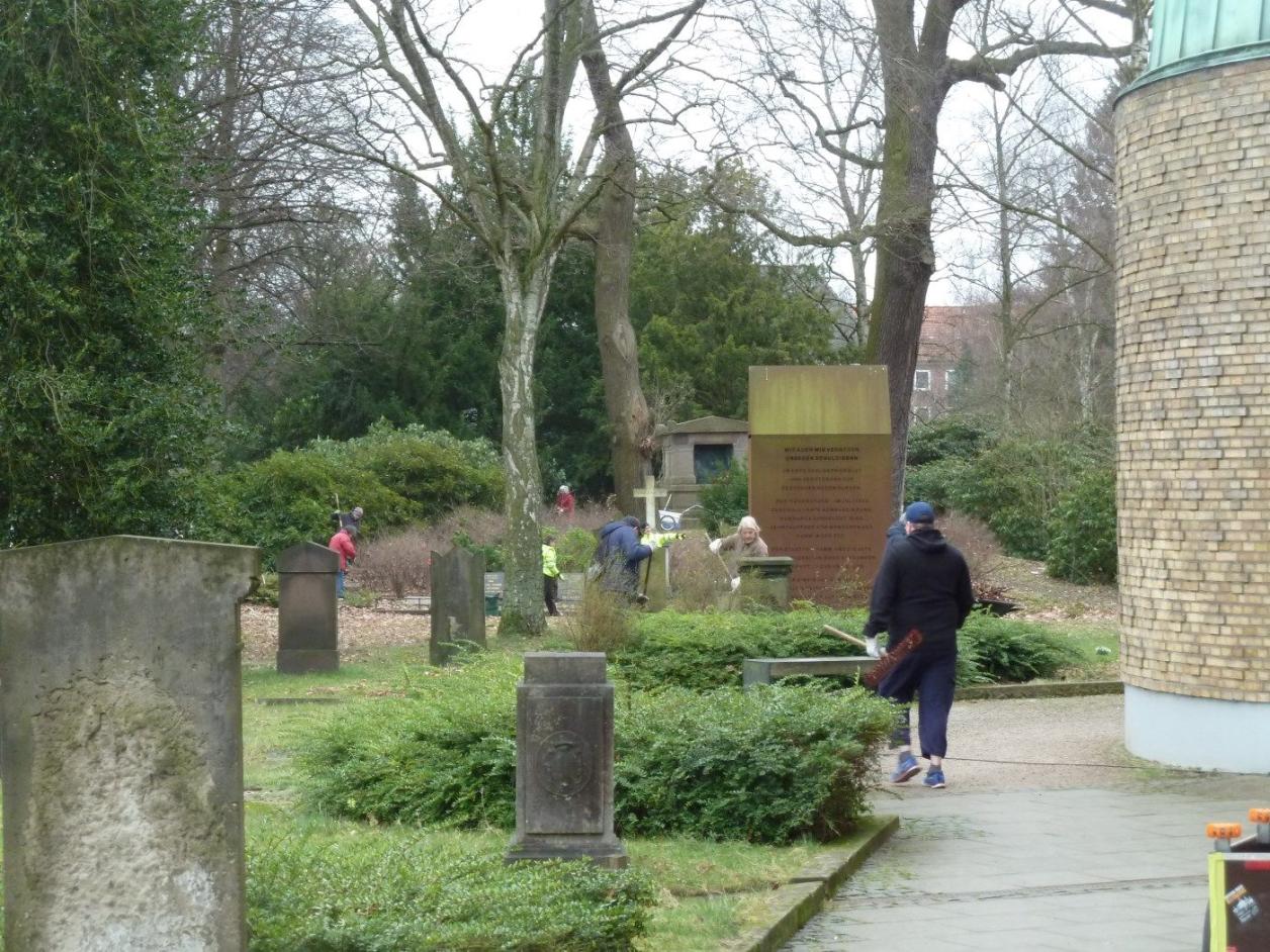 Garteneinsatz Alter Hammer Friedhof