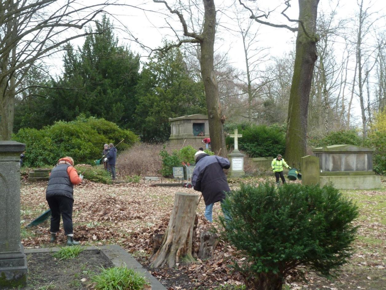 Garteneinsatz Alter Hammer Friedhof