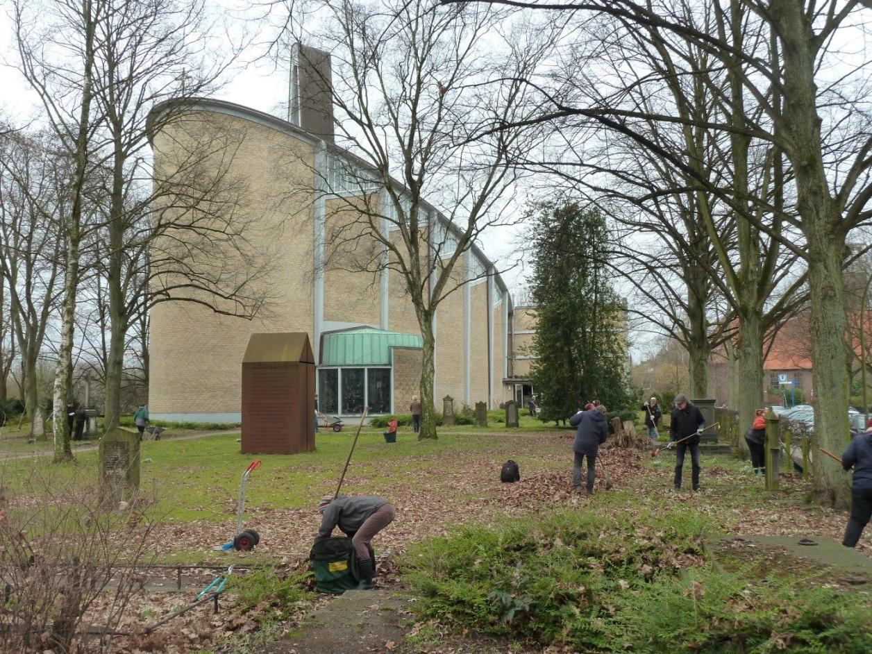 Garteneinsatz Alter Hammer Friedhof