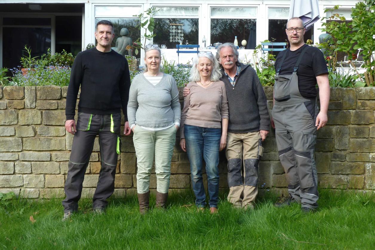 Nach getaner Arbeit, Foto: Elke Sommerfeld