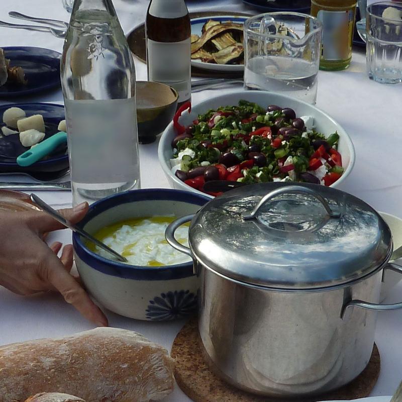 Zum Abschluss ein leckeres Abendessen, Foto: Elke Sommerfeld