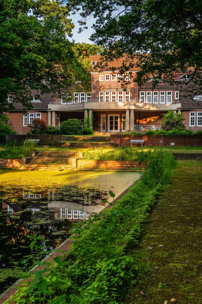 Garteneinsatz im Park der Villa Bondenwald