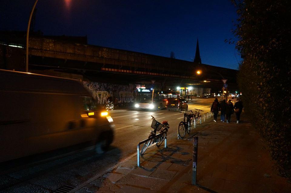 Die Sternbrücke bei Nacht, Foto: Kristina Sassenscheidt