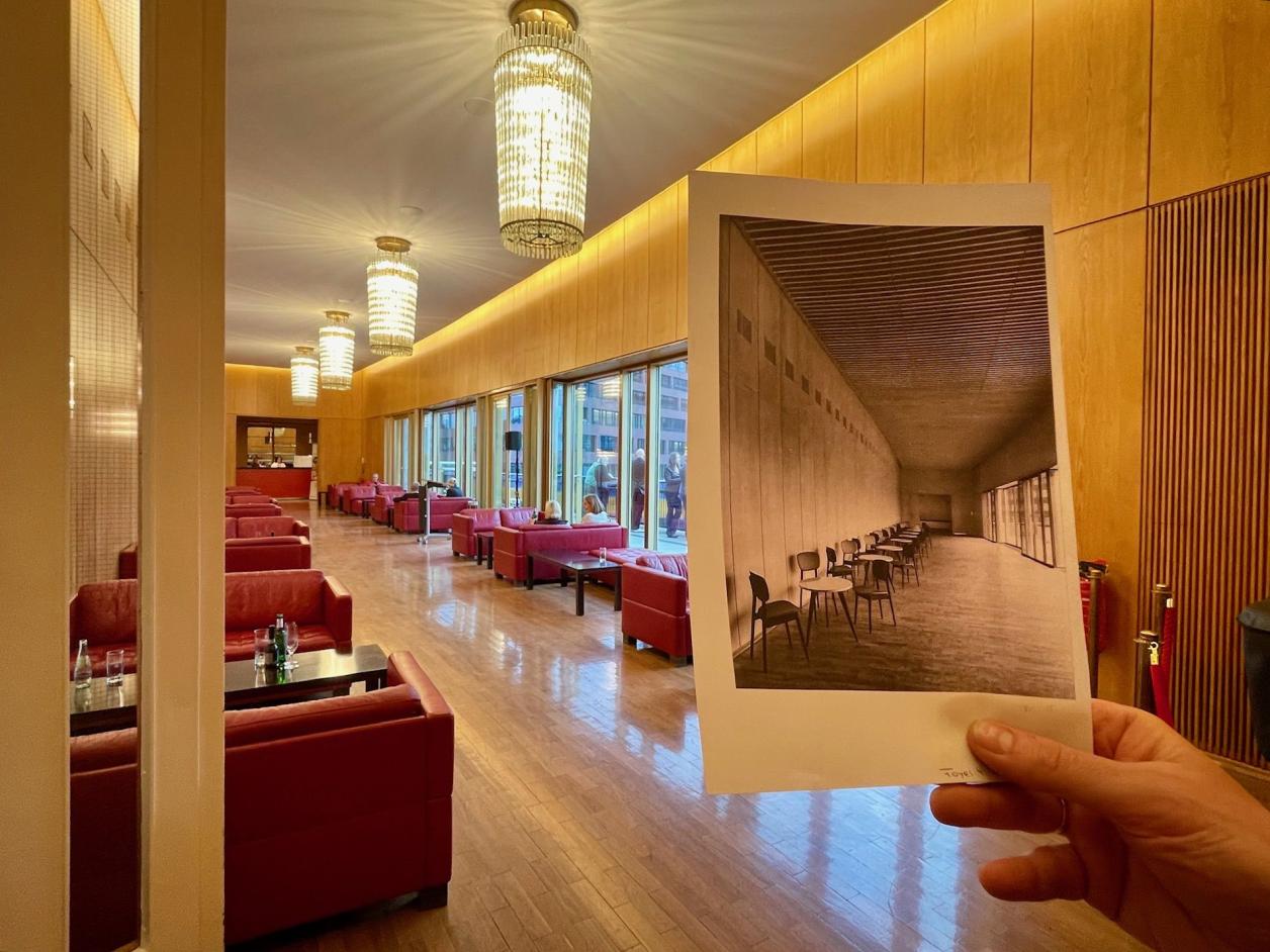 Vorher-Nachher-Vergleich der "Stifterlounge", Foto: Kristina Sassenscheidt