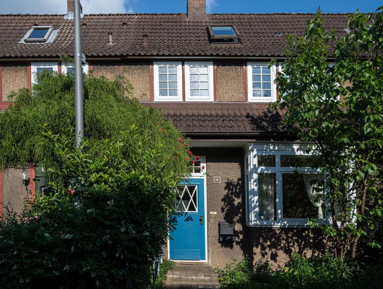 Rundgang durch die Steenkampsiedlung, Foto: Heinz Brossolat