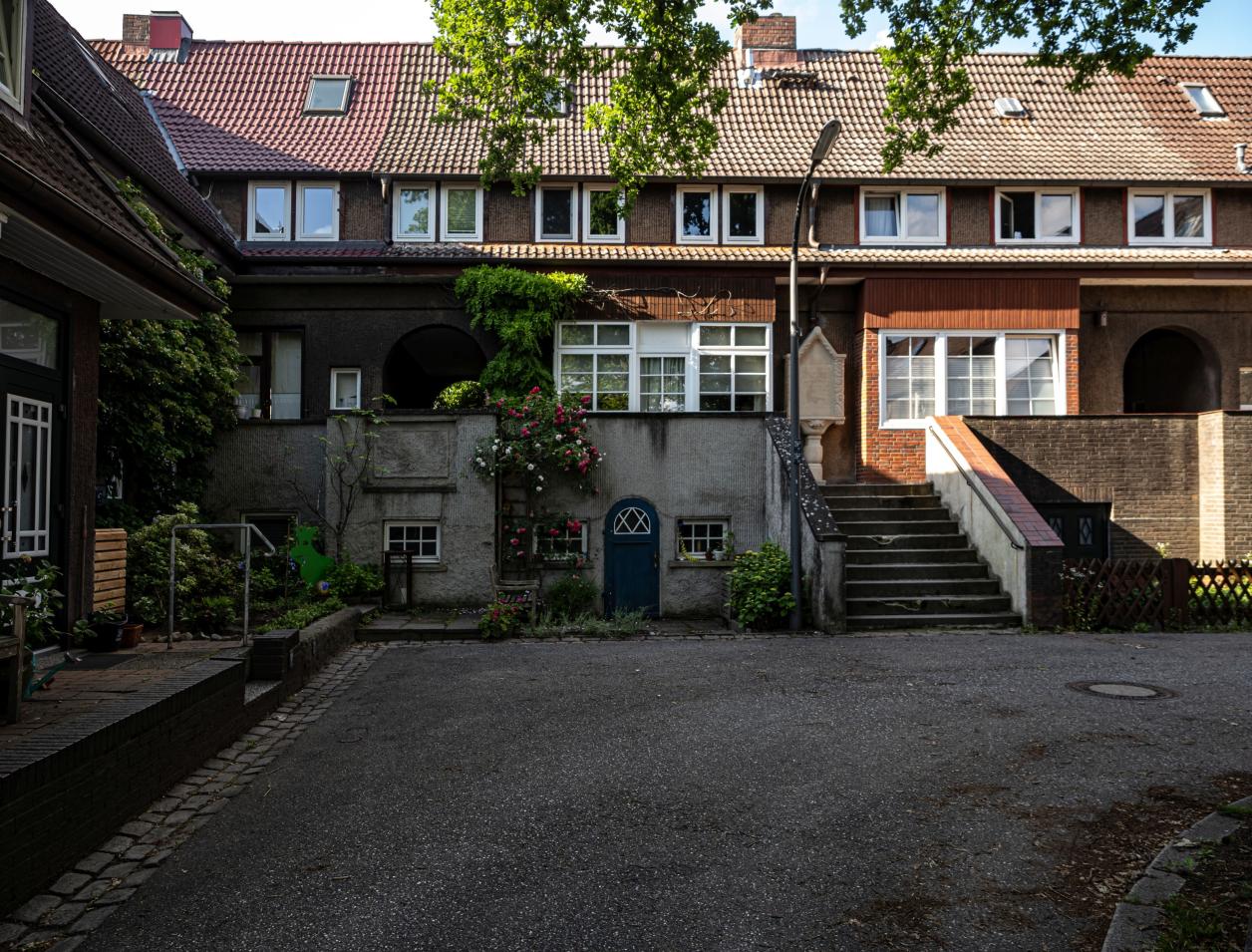 Rundgang durch die Steenkampsiedlung, Foto: Heinz Brossolat