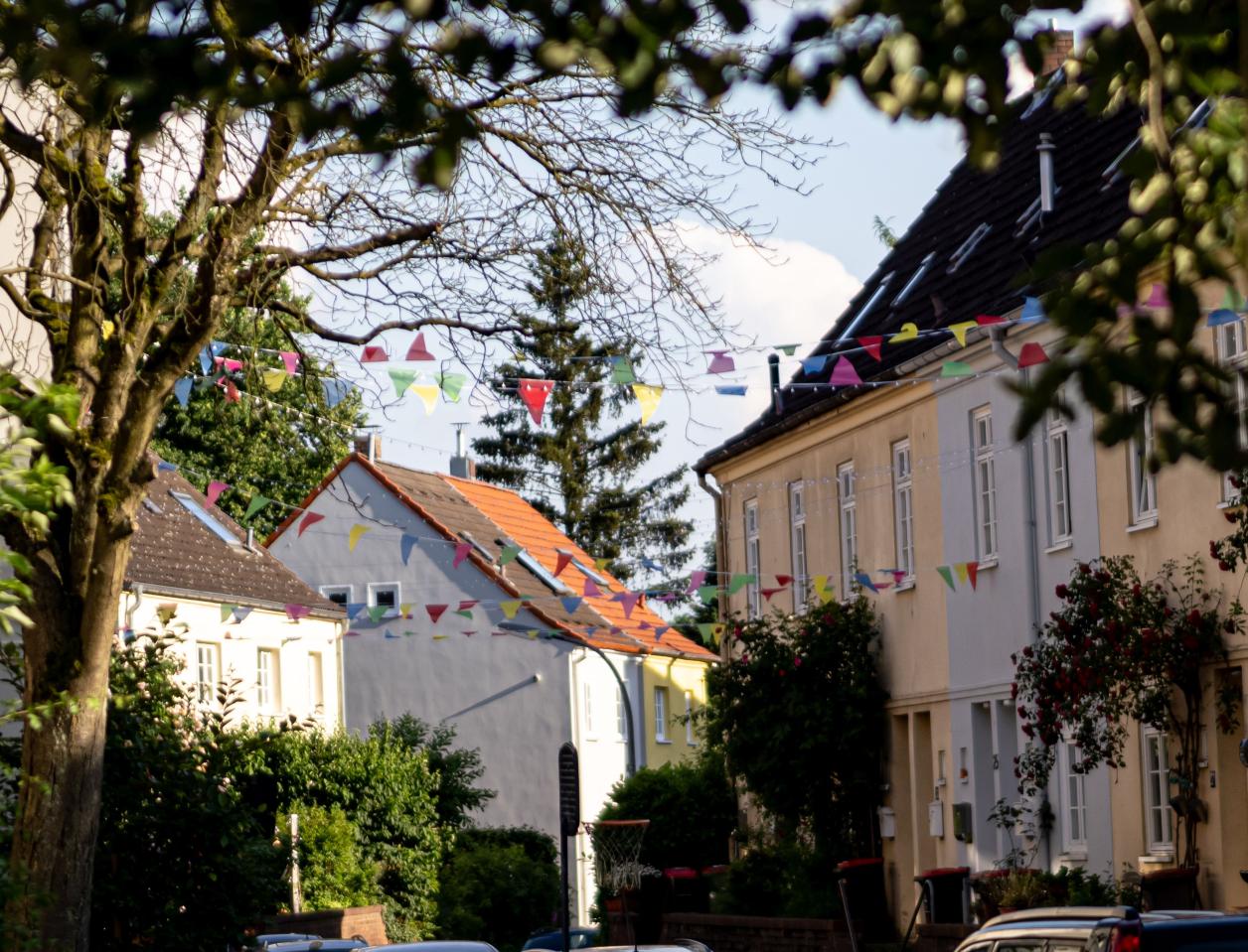 Rundgang durch die Steenkampsiedlung, Foto: Heinz Brossolat