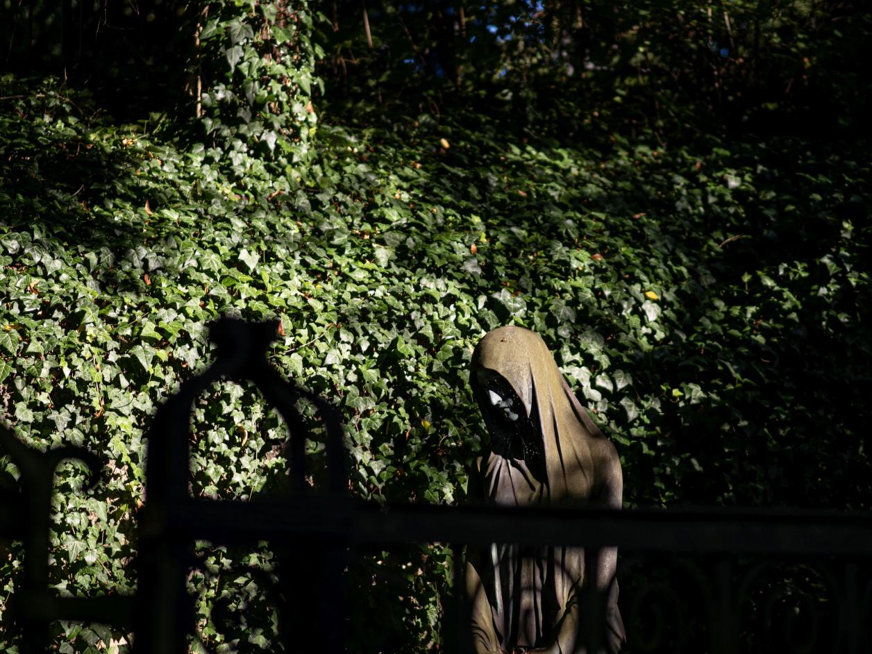 Vanitasstatue, Foto: Heinz Brossolat