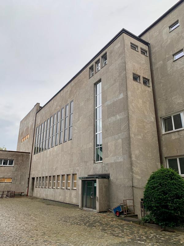 Die ehemalige Synagoge von hinten, Foto: Kristina Sassenscheidt