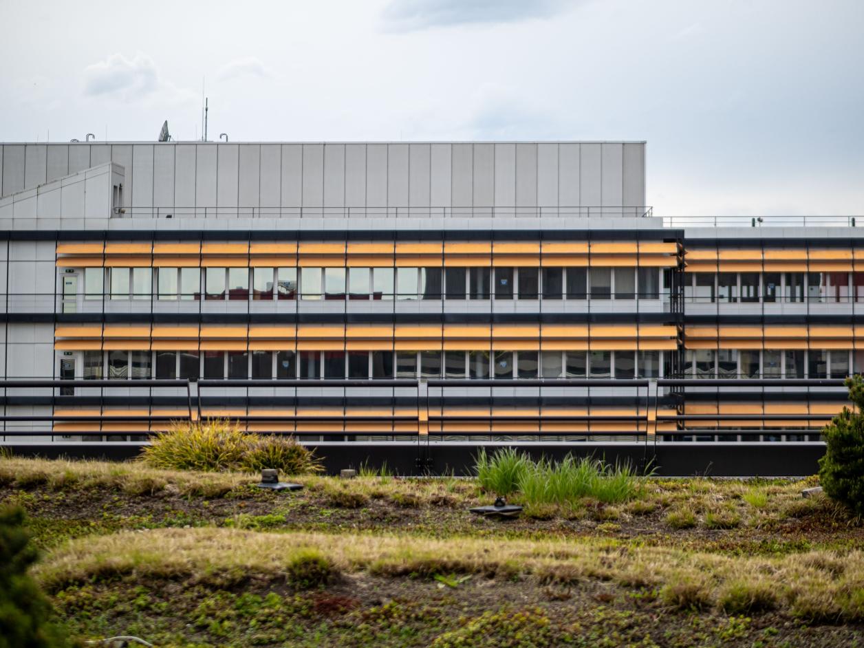 Über den Dächern der City Nord, Foto: Heinz Brossolat