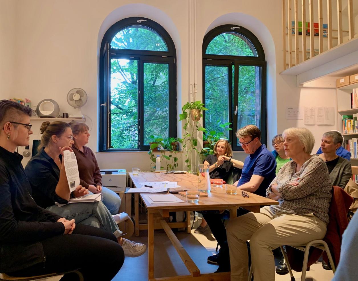Workshop "Restaurierungsprojekte des Denkmalvereins", Foto: Kristina Sassenscheidt