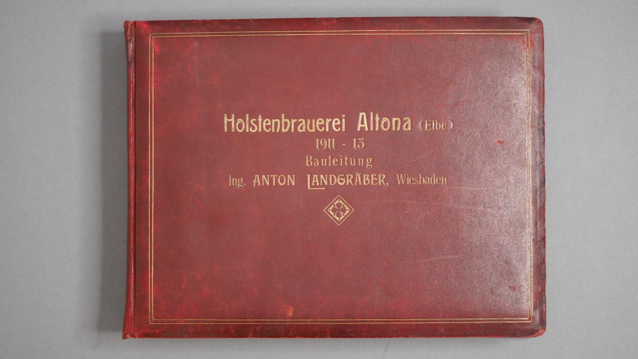 Restaurierung Fotoalbum Holstenbrauerei