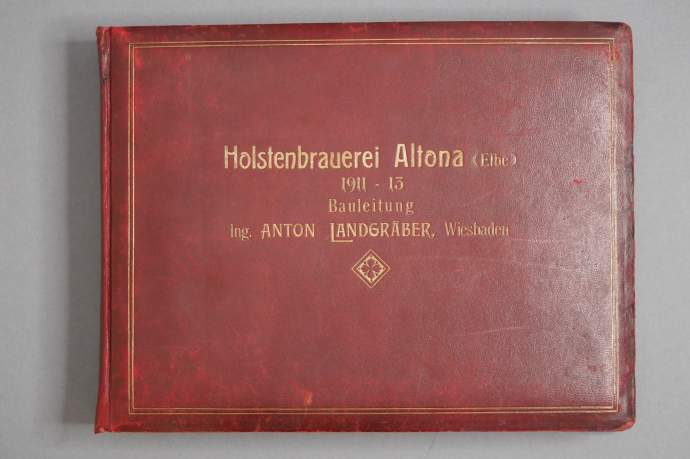 Restaurierung Fotoalbum Holstenbrauerei
