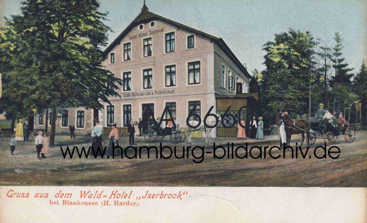 Historische Postkarte, Quelle: Blankeneser Bürgerverein