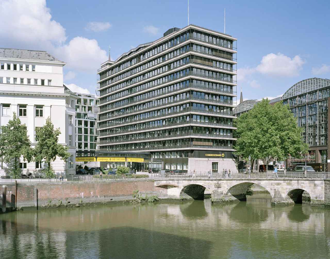 Commerzbank Ensemble Am Nikolai Fleet Denkmalverein Hamburg