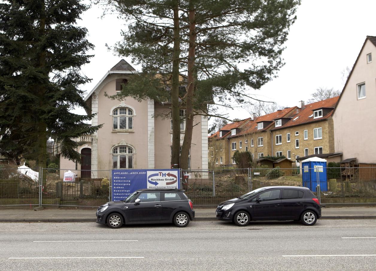 Jugendstil-Villa vor dem Abriss, Foto: Stefan Bick