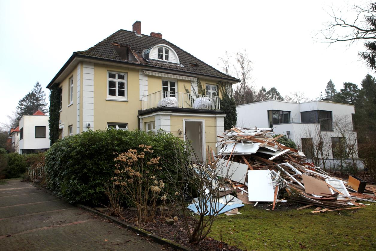 Kapitän-Dreyer-Weg 28 vor dem Abriss, Foto: Stefan Bick