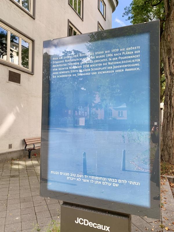 Joseph-Carlebach-Platz 2022, Foto: Kristina Sassenscheidt