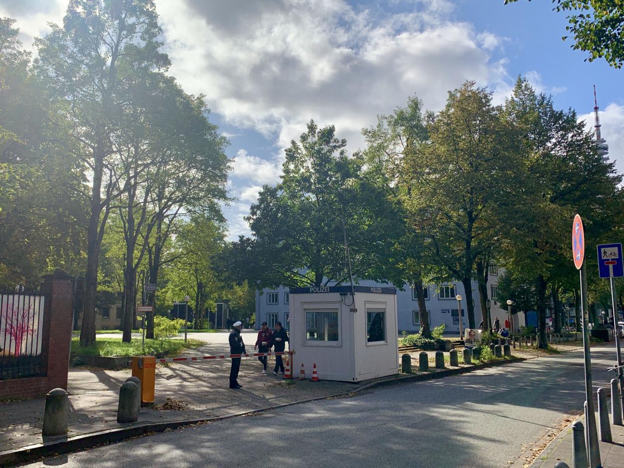 Am Joseph-Carlebach-Platz, Foto: Kristina Sassenscheidt