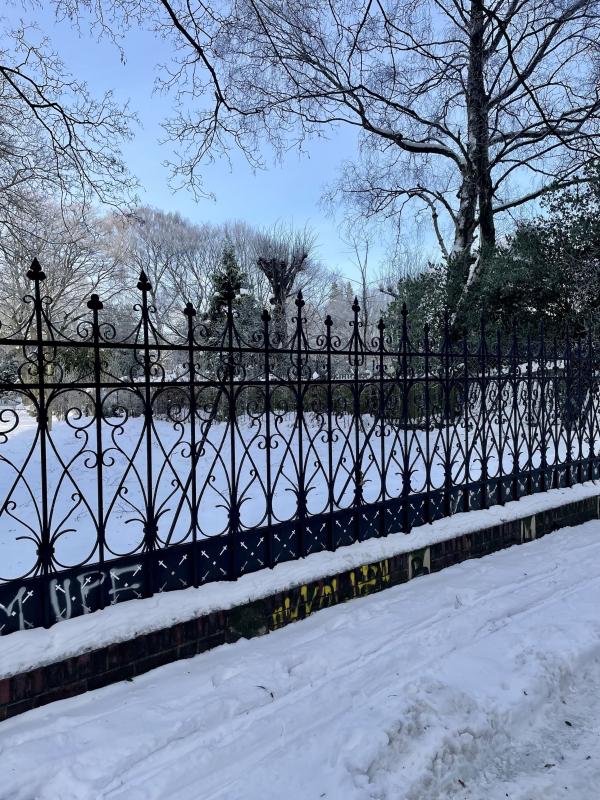 Die Musterachse im Januar 2026, Foto: Kristina Sassenscheidt