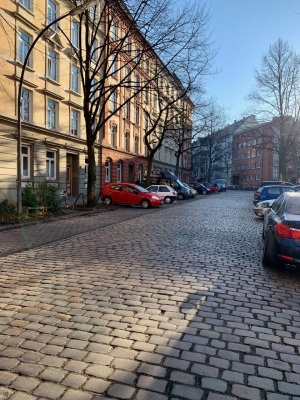 Historisches Pflaster Gerichtstraße, Foto: Kristina Sassenscheidt