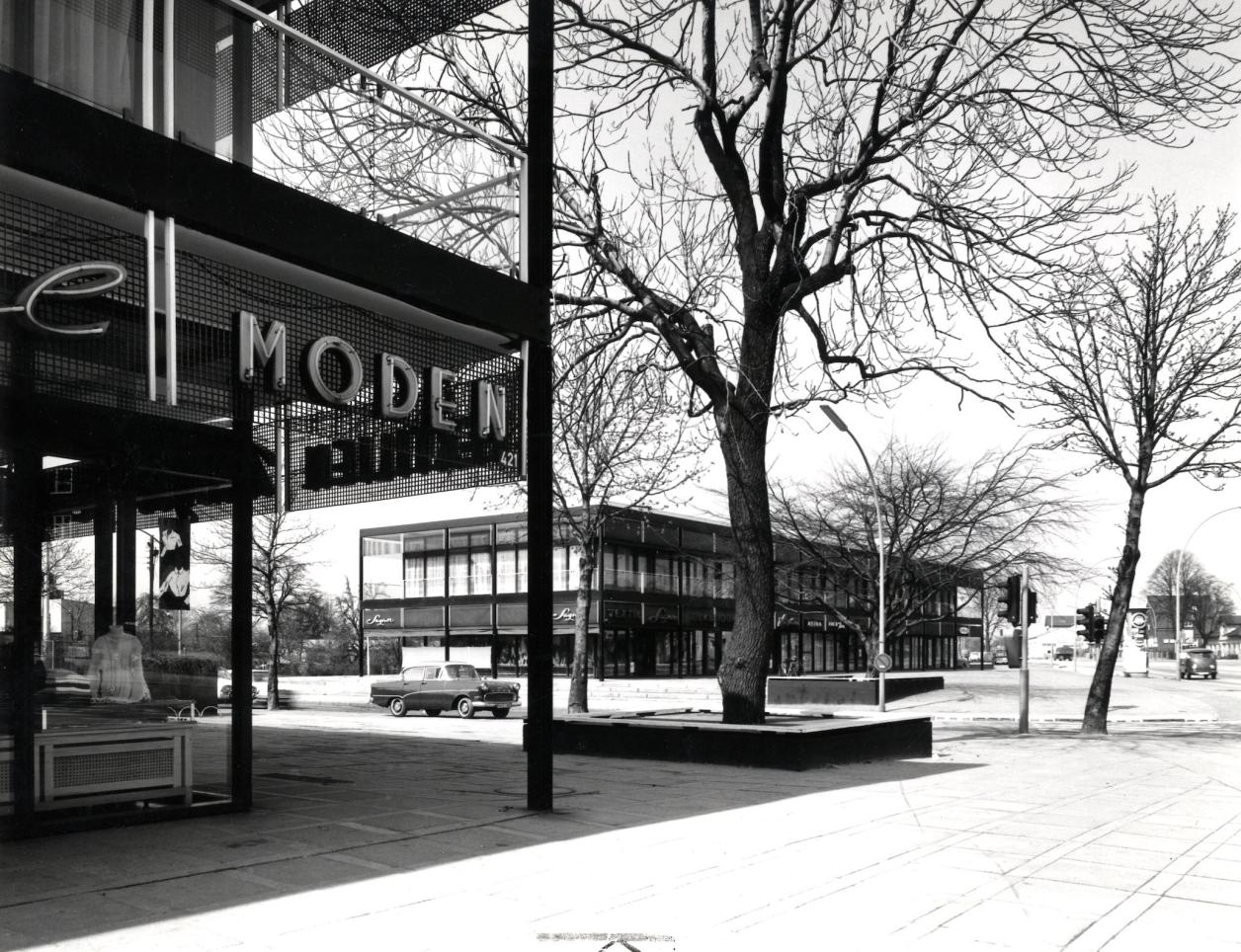 Historische Ansicht mit altem Straßenverlauf, Foto: Christian Spindler