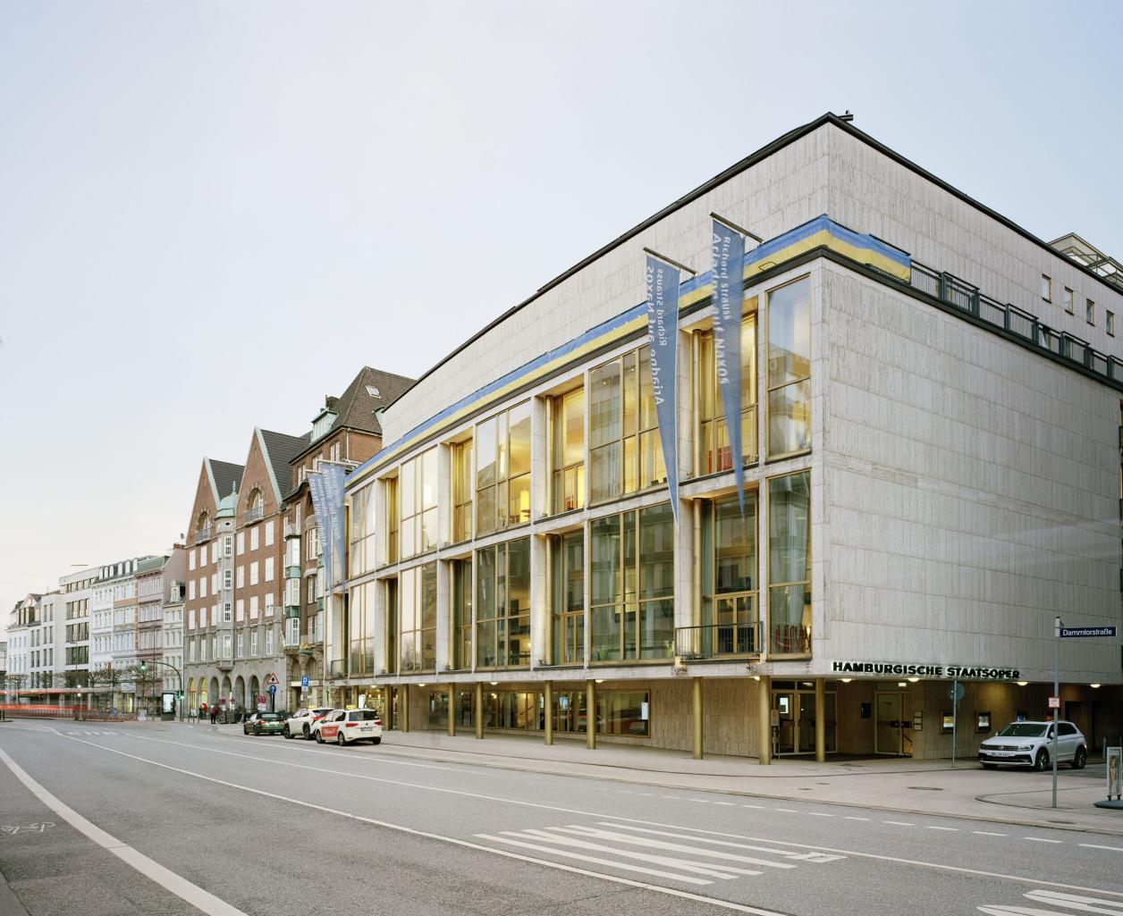 Straßenfassade zum Dammtor, Foto: Fotografie Dorfmüller Klier