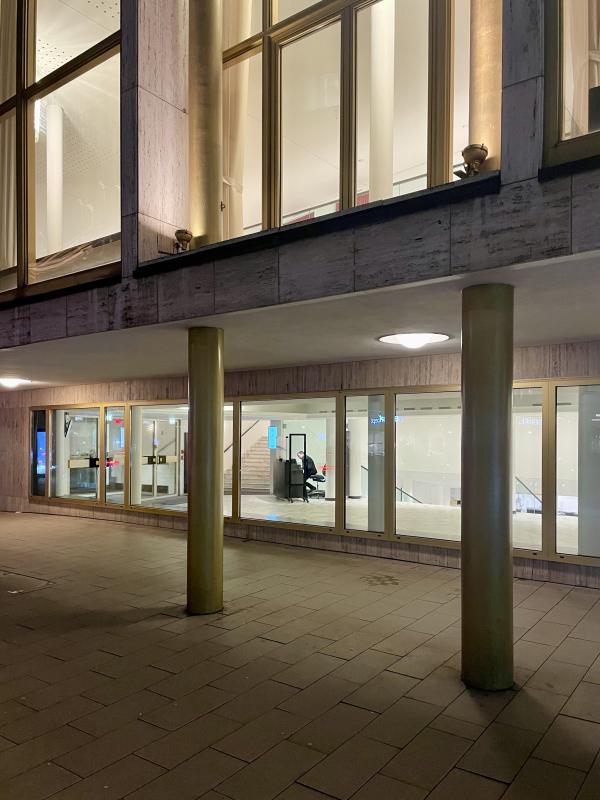 Straßenfassade im Februar 2025, Foto: Kristina Sassenscheidt