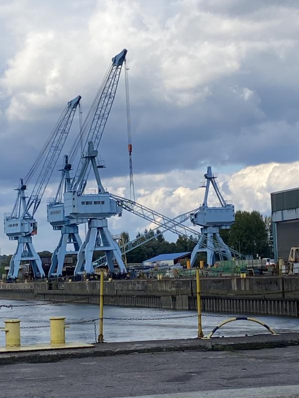 Zustand der Werft im September 2024, Foto: Ermiya Ciger