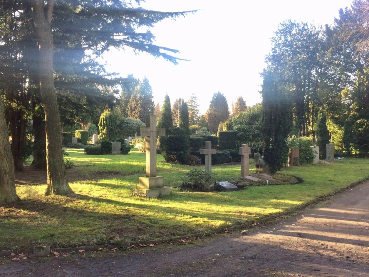 Friedhof Diebsteich, März 2019, Foto: Kristina Sassenscheidt