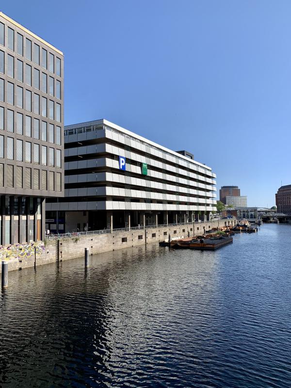 Fassade zum Fleet im Jahr 2023, Foto: Kristina Sassenscheidt