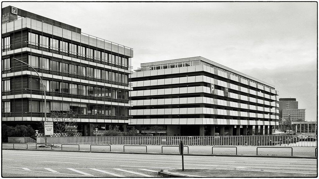 Fassade zum Fleet, vermutlich in den 1970er Jahren, Quelle unbekannt