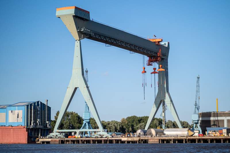 Neuenfelder Werftgeschichte: JUCHO-Kran