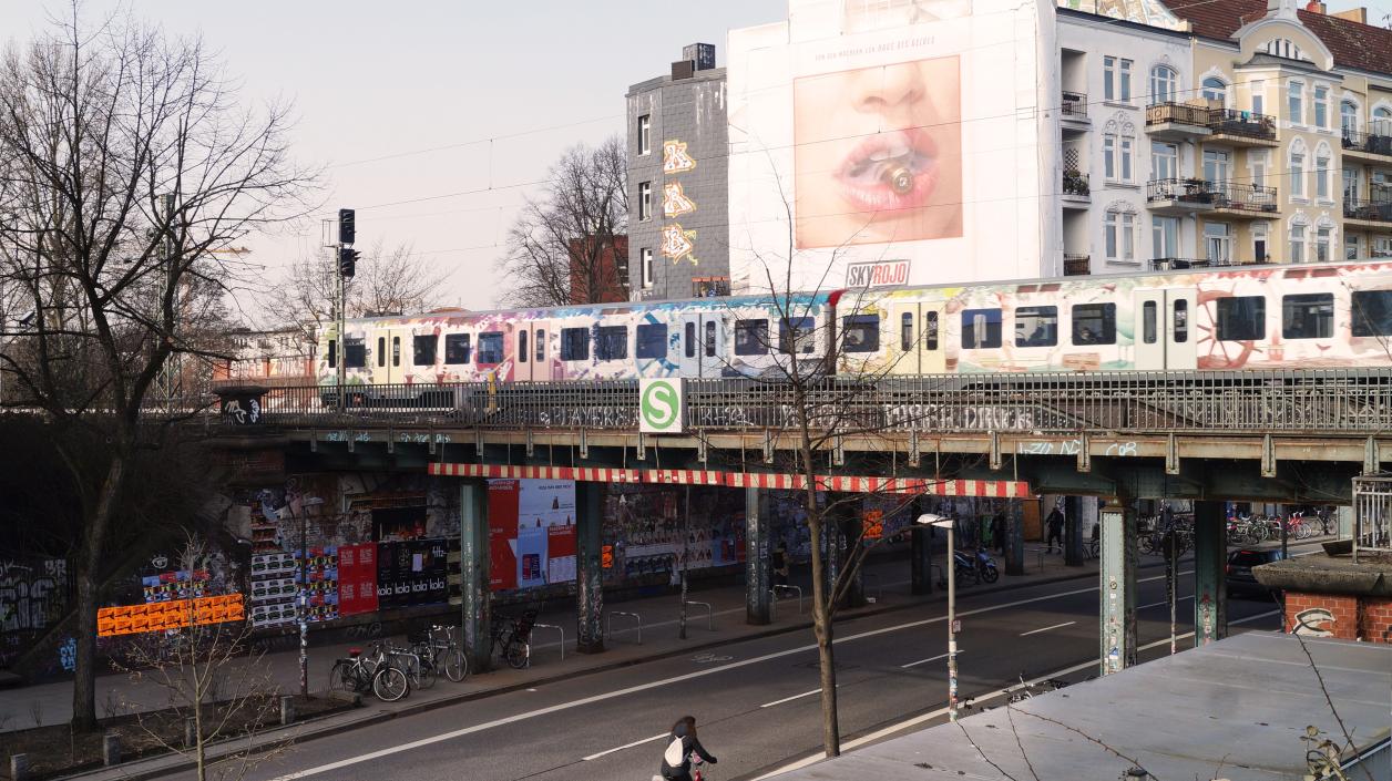 Blick der Brücken von den Schanzenhöfen, Foto: Antipas Papageorgiou