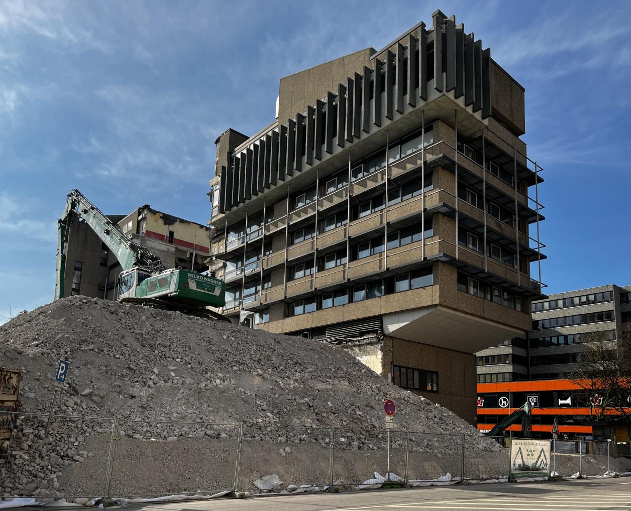 Abriss im Jahr 2022, Foto: Gunnar Gahren