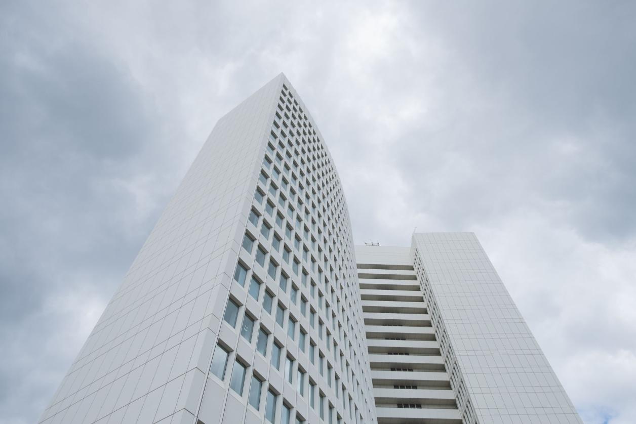 "Der Weiße Riese": Euler-Hermes-Hochhaus